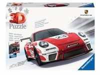Ravensburger 11558 - Porsche 911 GT3 Cup Salzburg Design, Maßstab 1:18, 3D-Puzzle,