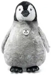 Steiff 075728 - Flaps Pinguin, stehend, grau, Pl&uuml;sch, 60 cm