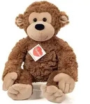 Teddy Hermann 93945 - &Auml;ffchen Ricky, Affe-Pl&uuml;schtier, 32 cm, Herzekind