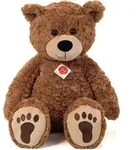 Teddy Hermann 91320 - Teddy braun mit Tatzen, 55 cm