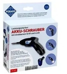 PEBARO 2010 - Leistungsstarker Akku-Schrauber mit drehbarem Griff und Licht, kabellos