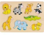 Steckpuzzle Zootiere