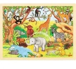 Einlegepuzzle Afrika