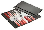 Backgammon, Kunststoff, Reisespiel, magnetisch