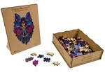 Artefakt Holzpuzzle 2 in 1 Wolf, 180 Teile, in Holzbox