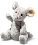 Steiff 056246 - Cheesy Maus, sitzend, hellgrau, Pl&uuml;sch, 19 cm
