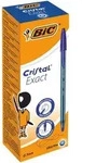 BIC Kugelschreiber Cristal Exact 0.3mm blau, 20er Set