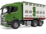 bruder 03548 Scania Super 560R Tiertransport-LKW mit Rind