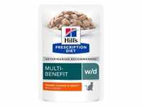 Hill's Prescription Diet W/D Multi-Benefit Nassfutter Katze mit Huhn...
