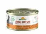 Almo Nature HFC Natural Huhn und Thunfisch Katzen-Nassfutter (70 g) 24 x 70 g