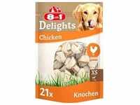 8in1 Delights Chicken Bones XS Hundesnacks 1 x 21 Stück