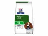 Hills Prescription R/D Weight Reduction Hundefutter 4 kg