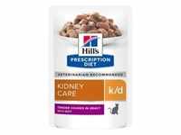 Hill's Prescription Diet K/D Kidney Care Nassfutter für Katzen mit Rind