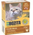 Bozita H&uuml;hnerst&uuml;ckchen in Gele&eacute; Nassfutter Katze 6 x 370 g