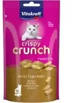 Vitakraft Crispy Crunch Anti-Haarballen Katzenleckerlis (60 g) 4 Packungen