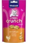 Vitakraft Crispy Crunch Classic mit Gefl&uuml;gel Katzensnack (60 g) 4 Packungen