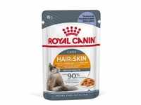 Royal Canin Hair & Skin Care in Gelee Katzen-Nassfutter (12x85g) 2 Kartons (24 x 85