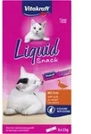 Vitakraft Liquid Snacks mit Ente Katzensnack (6 x 15g) 11 Packungen