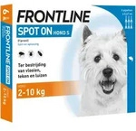 Frontline Spot-on Flohmittel f&uuml;r den Hund S (2 - 10 kg) 6 Pipetten