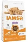 Iams Adult Hairball Katzenfutter mit frischem Huhn 10 kg