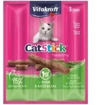 Vitakraft Catstick Healthy mit Huhn & Katzengras Katzensnack 10 x 3 Sticks