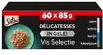 Sheba Delikatesse Fisch Variation in Gelee Maxipack Katzen-Nassfutter Beutel 2 x (60