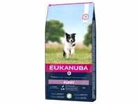 Eukanuba Puppy Small Medium mit Lamm & Reis Hundefutter 2 x 12 kg