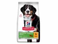 Hill's Mature Adult Senior Vitality Large Breed Huhn Reis Hundefutter 14 kg