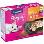 Vitakraft Po&eacute;sie D&eacute;lice mit Fleisch Nassfutter Katze Multipack (6 x 85 g) 7