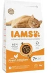 Iams Senior Katzenfutter mit frischem Huhn 3 kg