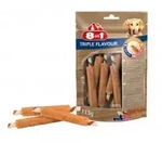 8in1 Triple Flavour Ribs Hundesnacks 1 Packung