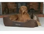 Scruffs Chester Box Bed Hundebett Chocolate (braun) L
