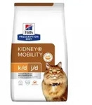 Hill's Prescription Diet K/D J/D Kidney + Mobility Katzenfutter mit Huhn 3 kg
