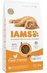 Iams Kitten Katzenfutter mit frischem Huhn 3 kg