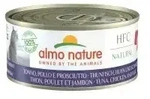 Almo Nature HFC Natural mit Thunfisch, Huhn und Schinken Katzen-Nassfutter (150...