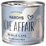 Hardys Love Affair Huhn und Gans Nassfutter Katze (Dose) 6 x 200 g