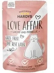 Hardys Love Affair Lachs und Forelle Nassfutter Katze (Beutel) 12 x 100 g