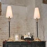 LOBERON Tischlampe 2er Set Obsonville 22519-15-1