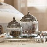 LOBERON Glasdosen 2er Set Laf&eacute;line 12787191