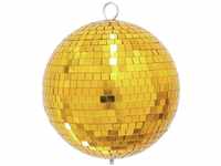 Eurolite Mirrorball 20 cm gold Discokugel, Licht-/Bühnentechnik &gt; Lichteffekte