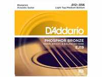 Daddario D'Addario EJ19 .012-056 Bluegrass Saiten Westerngitarre, Gitarre/Bass...