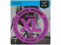 Daddario D'Addario EXL120-7 Nickel Wound .009-054 Saiten E-Gitarre, Gitarre/Bass &gt;