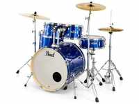 Pearl Export 22 " High Voltage Blue Complete Drumset Schlagzeug,...