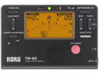 Korg TM-60 black Tuner/Metronome Stimmgerät, Allgm. Zubehör &gt; Stimmgeräte &gt;