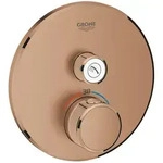 GROHE Grohtherm SmartControl Thermostat Fertigmontageset mit einem Absperrventil,