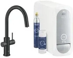GROHE Blue Home Starter Kit C-Auslauf, K&uuml;chenarmaturen, 31541KS0, velvet black