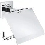GROHE Start Cube WC-Papierhalter mit Deckel, Accessoires, 41102000, chrom
