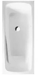 DUSCHOLUX Ancona 118 Free-Line Badewanne 180 x 80 cm, Badewannen, 603118000001, wei&szlig;