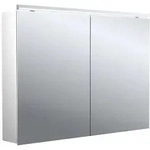Emco pure 2 Classic LED-Lichtspiegelschrank 100 cm, mit LED-Aufsatzleuchte, 2 T&uuml;ren,