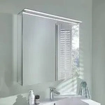 Villeroy & Boch Finero Vorbau-Spiegelschrank mit Beleuchtung 80,7 x 75,8 cm...